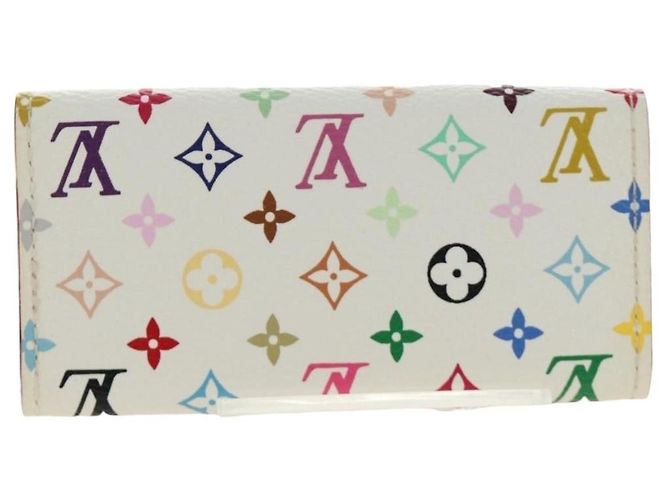 LOUIS VUITTON Monogram Multicolor Multicles 4 Key Case White M93731 - vista 2