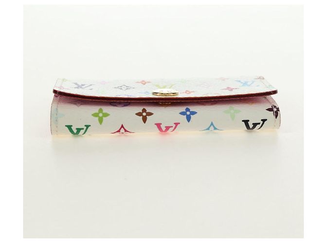 LOUIS VUITTON Monogram Multicolor Multicles 4 Key Case White M93731 - vista 6