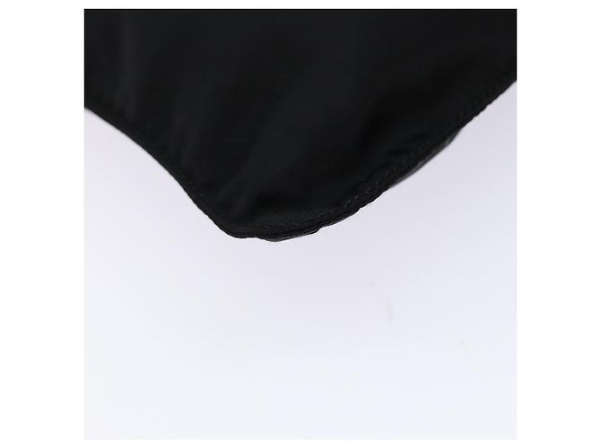 PRADA Schultertasche Nylon Black Silver - Ansicht 15