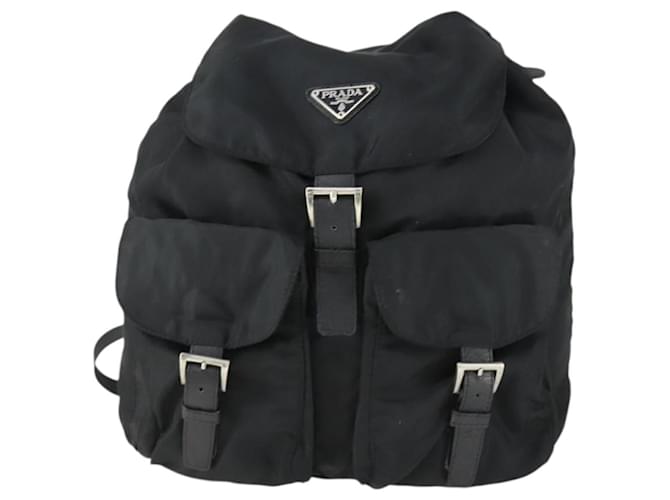 PRADA Rucksack Nylon Black Silver - Ansicht 13
