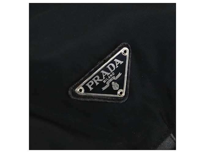 PRADA Rucksack Nylon Black Silver - Ansicht 19