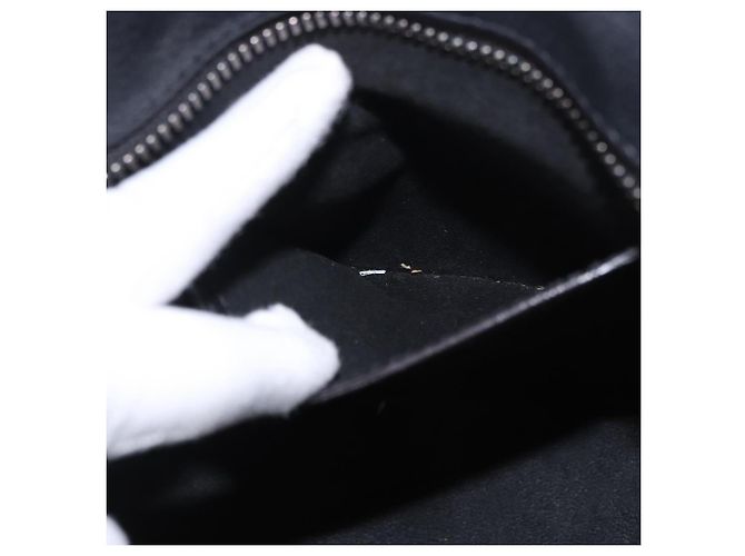 Céline CELINE Luggage Micro Shopper Hand Bag Leather Black Silver - vista 24