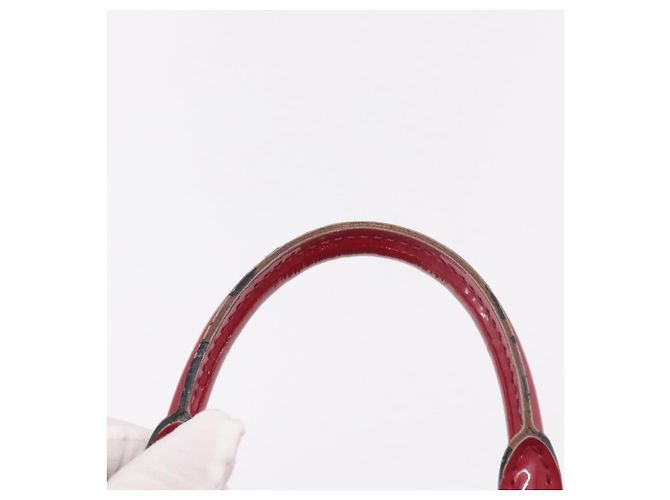 LOUIS VUITTON Monogram Vernis Alma PM Bolsa de Mão Rose Andian M91770 - vista 19