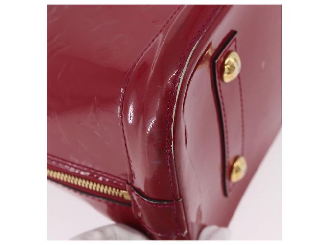 LOUIS VUITTON Monogram Vernis Alma PM Bolsa de Mão Rose Andian M91770 - vista 21