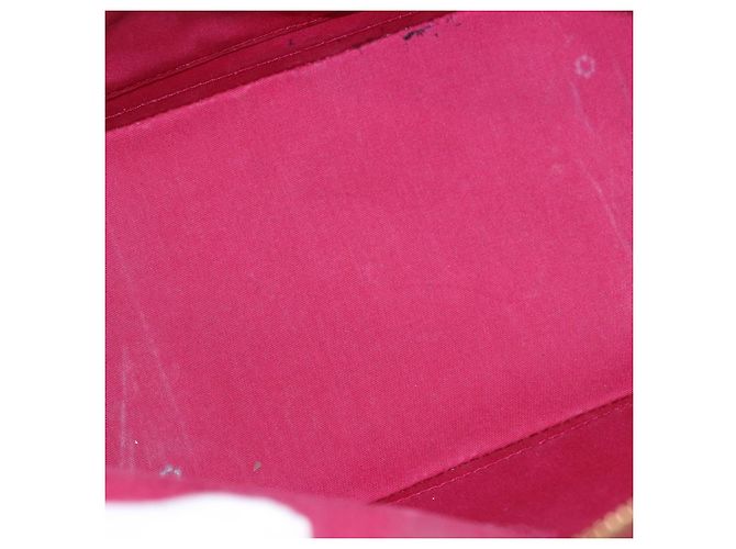 LOUIS VUITTON Monogram Vernis Alma PM Bolsa de Mão Rose Andian M91770 - vista 27