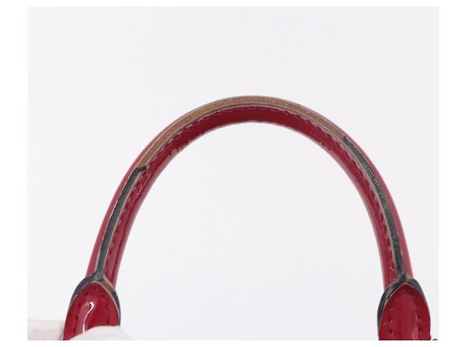 LOUIS VUITTON Monogram Vernis Alma PM Bolsa de Mão Rose Andian M91770 - vista 9