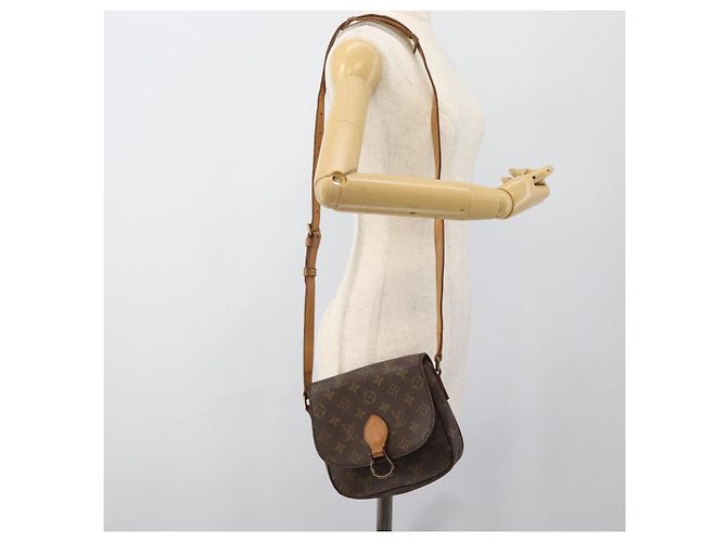 LOUIS VUITTON Monogram Saint Cloud MM Shoulder Bag M51243 LV - vista 26