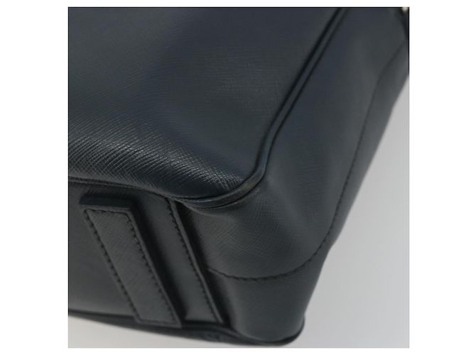PRADA Business Bag Saffiano leather Navy Silver - vista 10