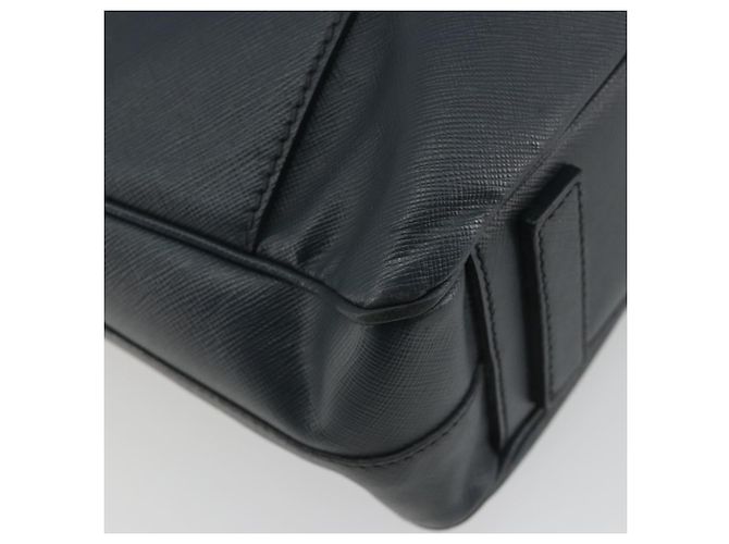 PRADA Business Bag Saffiano leather Navy Silver - vista 13