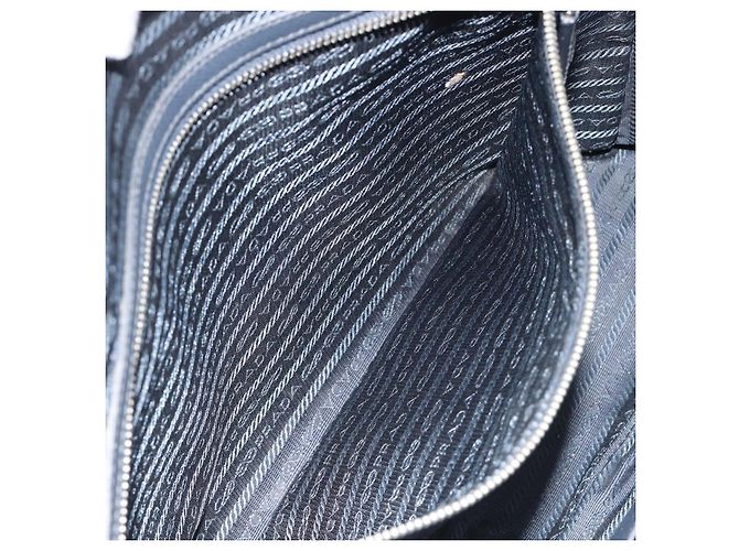 PRADA Business Bag Saffiano leather Navy Silver - vista 21