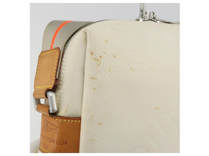LOUIS VUITTON Damier Geant LV Cup Weatherly Bag White M80637 LV - vista 14
