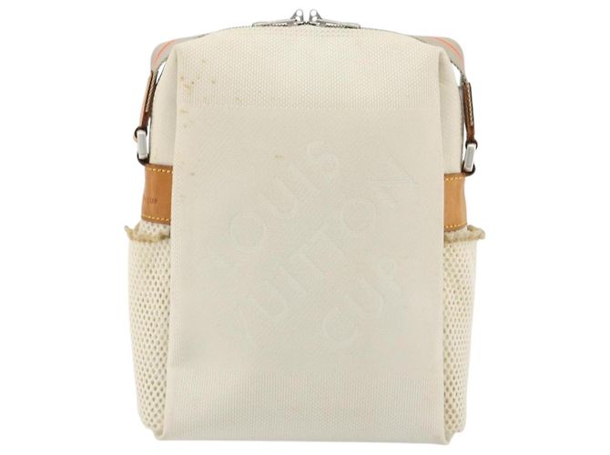 LOUIS VUITTON Damier Geant LV Cup Weatherly Bag White M80637 LV - vista 2