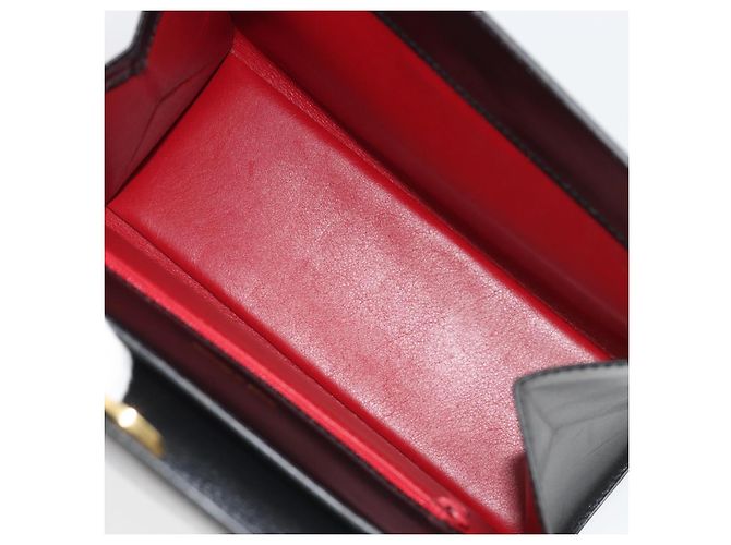 Céline CELINE Circle Shoulder Bag Leather White Gold - vista 12