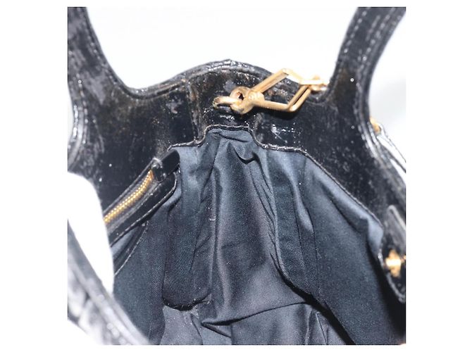 Miu Miu Hand Bag Leather 2way Black Gold - vista 21