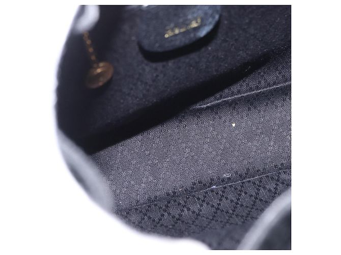 GUCCI Bamboo Backpack Suede Black Gold 003 1705 0030 - vista 11