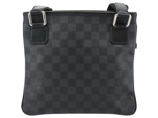 LOUIS VUITTON Damier Graphite Tomas Shoulder Bag N58028 LV - vista 2