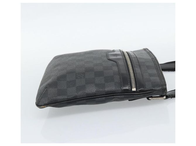 LOUIS VUITTON Damier Graphite Tomas Shoulder Bag N58028 LV - vista 4