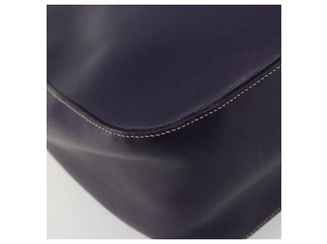 PRADA Schultertasche Leder Lila Gold - Ansicht 14