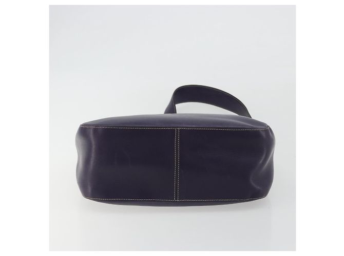 PRADA Schultertasche Leder Lila Gold - Ansicht 5