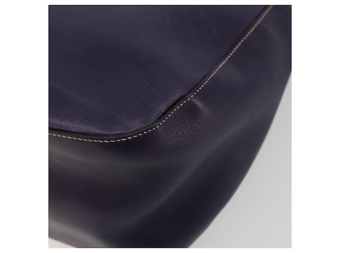 PRADA Schultertasche Leder Lila Gold - Ansicht 9
