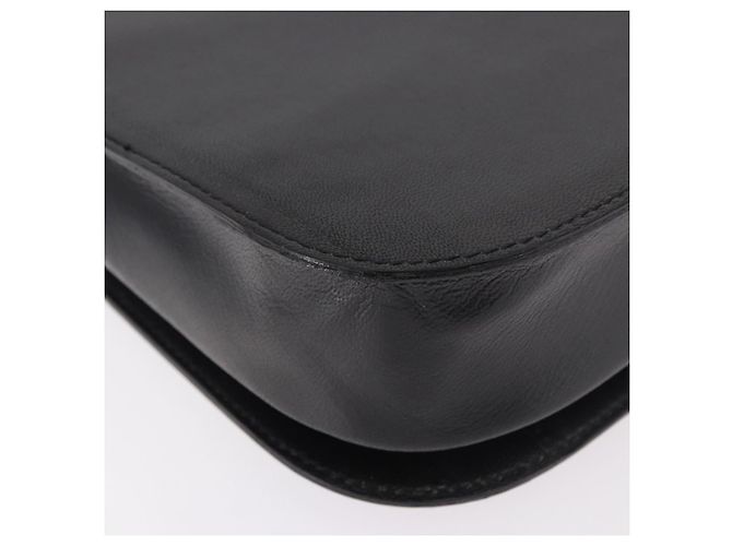SAINT LAURENT Hand Bag Leather Black Gold - vista 15
