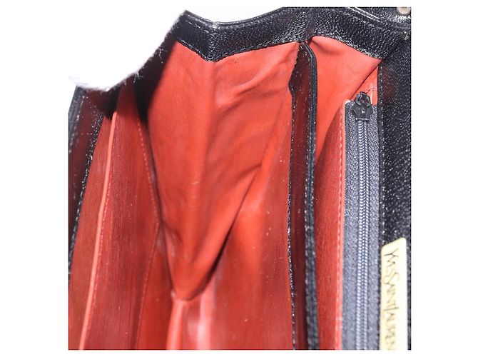SAINT LAURENT Hand Bag Leather Black Gold - vista 22