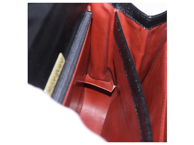 SAINT LAURENT Hand Bag Leather Black Gold - vista 23