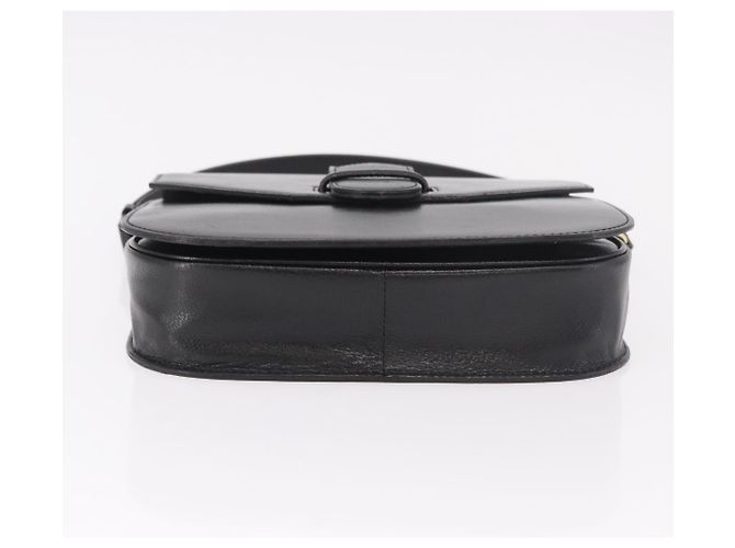 SAINT LAURENT Hand Bag Leather Black Gold - vista 5