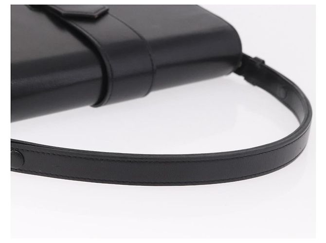 SAINT LAURENT Hand Bag Leather Black Gold - vista 7