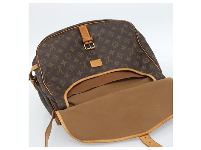 LOUIS VUITTON Monogram Saumur 35 Shoulder Bag M42254 LV - vista 10