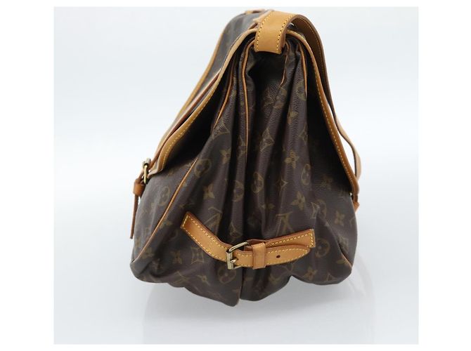 LOUIS VUITTON Monogram Saumur 35 Shoulder Bag M42254 LV - vista 4