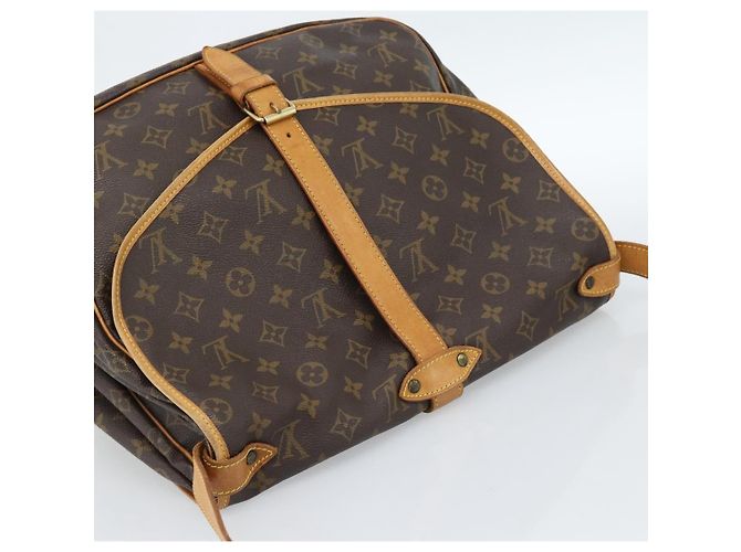 LOUIS VUITTON Monogram Saumur 35 Shoulder Bag M42254 LV - vista 6