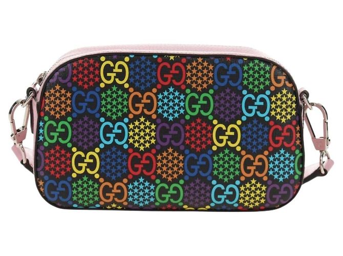 GUCCI GG Psychedelic Shoulder Bag Multicolor Silver 574886 - vista 13