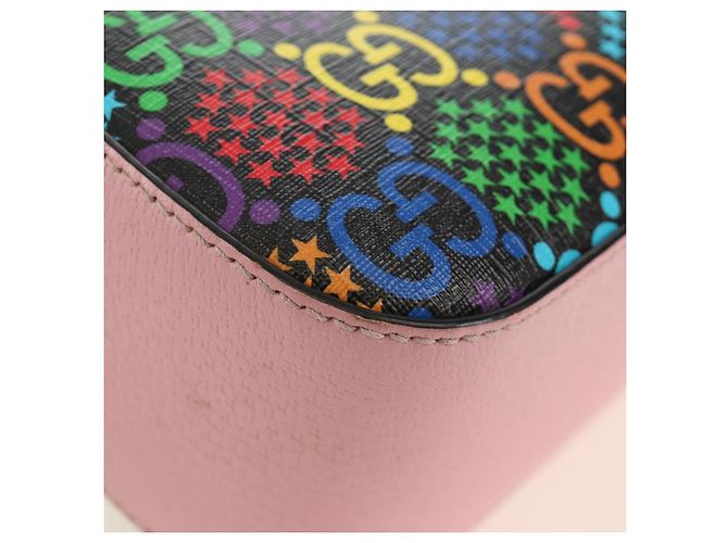 GUCCI GG Psychedelic Shoulder Bag Multicolor Silver 574886 - vista 15