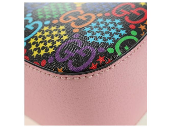 GUCCI GG Psychedelic Shoulder Bag Multicolor Silver 574886 - vista 16