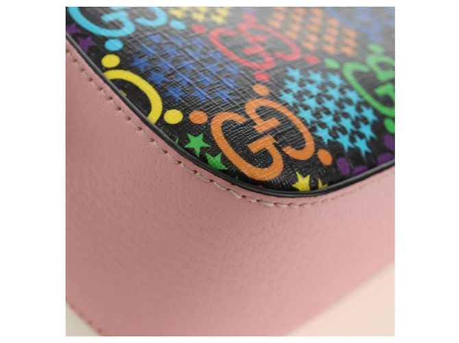 GUCCI GG Psychedelic Shoulder Bag Multicolor Silver 574886 - vista 17