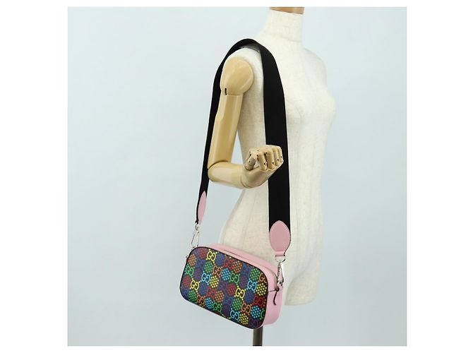 GUCCI GG Psychedelic Shoulder Bag Multicolor Silver 574886 - vista 24