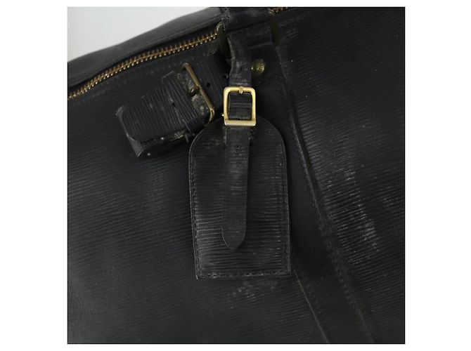 LOUIS VUITTON Epi Keepall 50 Boston Bag Black M42962 LV - vista 19