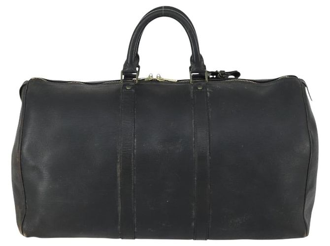 LOUIS VUITTON Epi Keepall 50 Boston Bag Black M42962 LV - vista 2