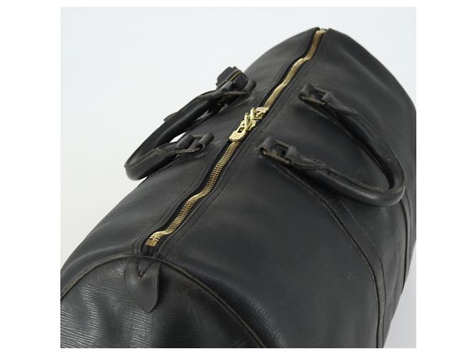 LOUIS VUITTON Epi Keepall 50 Boston Bag Black M42962 LV - vista 6
