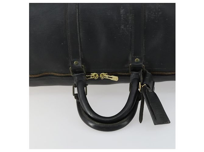 LOUIS VUITTON Epi Keepall 50 Boston Bag Black M42962 LV - vista 7