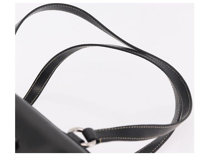 PRADA Schultertasche Nylon Black Silver - Ansicht 14