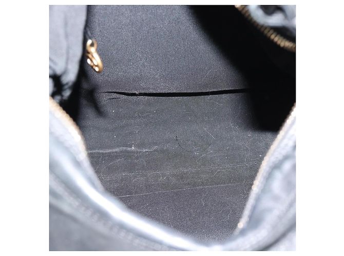 CHANEL Shoulder Bag Calf Skin Black CC - vista 10