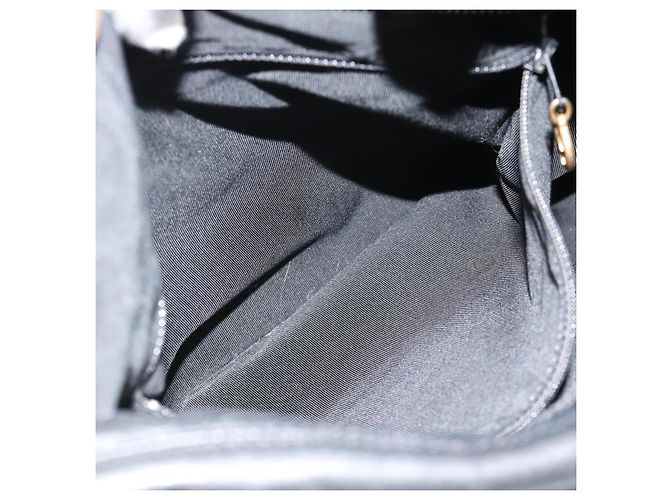 CHANEL Shoulder Bag Calf Skin Black CC - vista 22