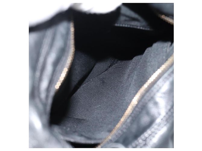 CHANEL Shoulder Bag Calf Skin Black CC - vista 24