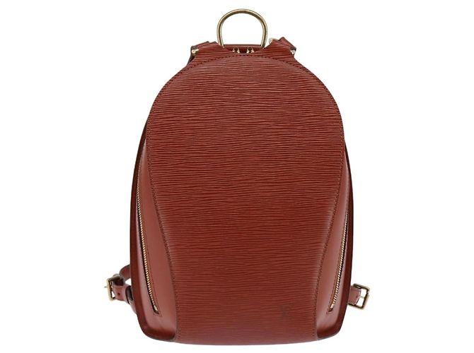 LOUIS VUITTON Epi Mabillon Backpack Brown M52233 LV - vista 13
