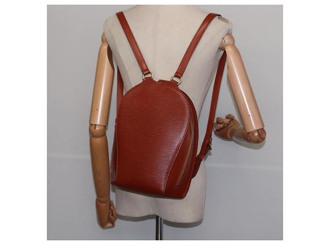 LOUIS VUITTON Epi Mabillon Backpack Brown M52233 LV - vista 21