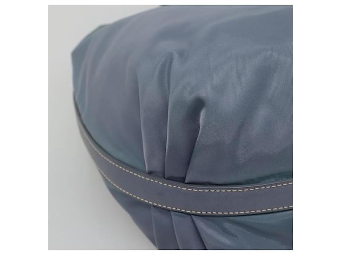 PRADA Shoulder Bag Nylon Blue Silver - vista 14