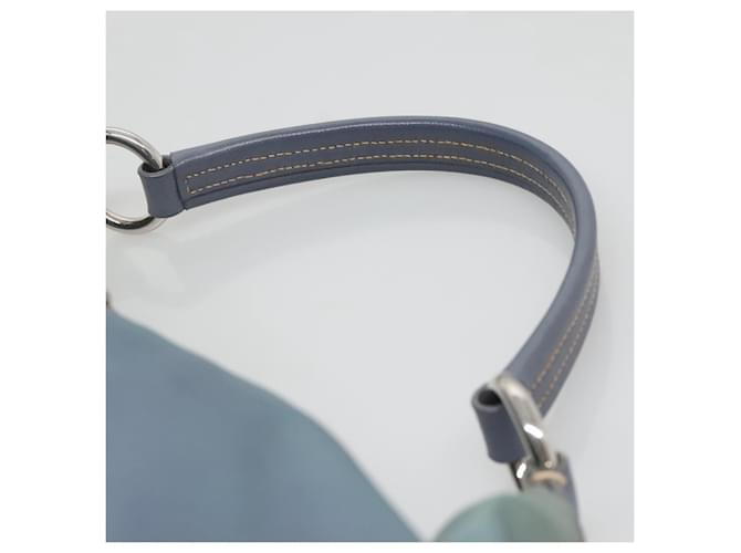 PRADA Shoulder Bag Nylon Blue Silver - vista 8