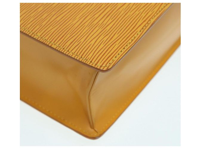 LOUIS VUITTON Epi Sac Plat Hand Bag Yellow M52079 LV - vista 15